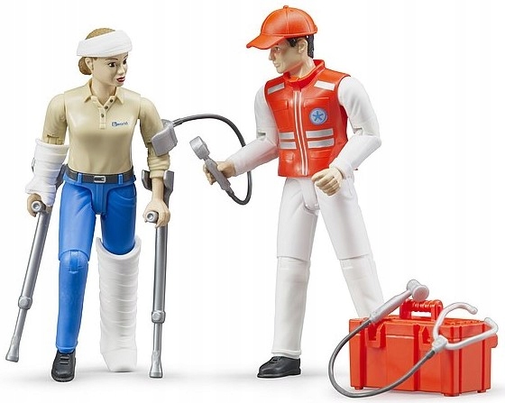 

Bruder 62710 Bworld Figurka Ratownika I Pacjentki