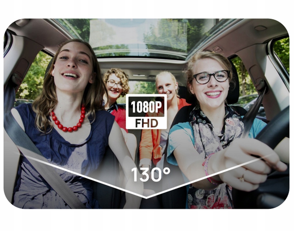 70mai WEWNETRZNA kamera samochodowa FC02 IR 1080P Color black