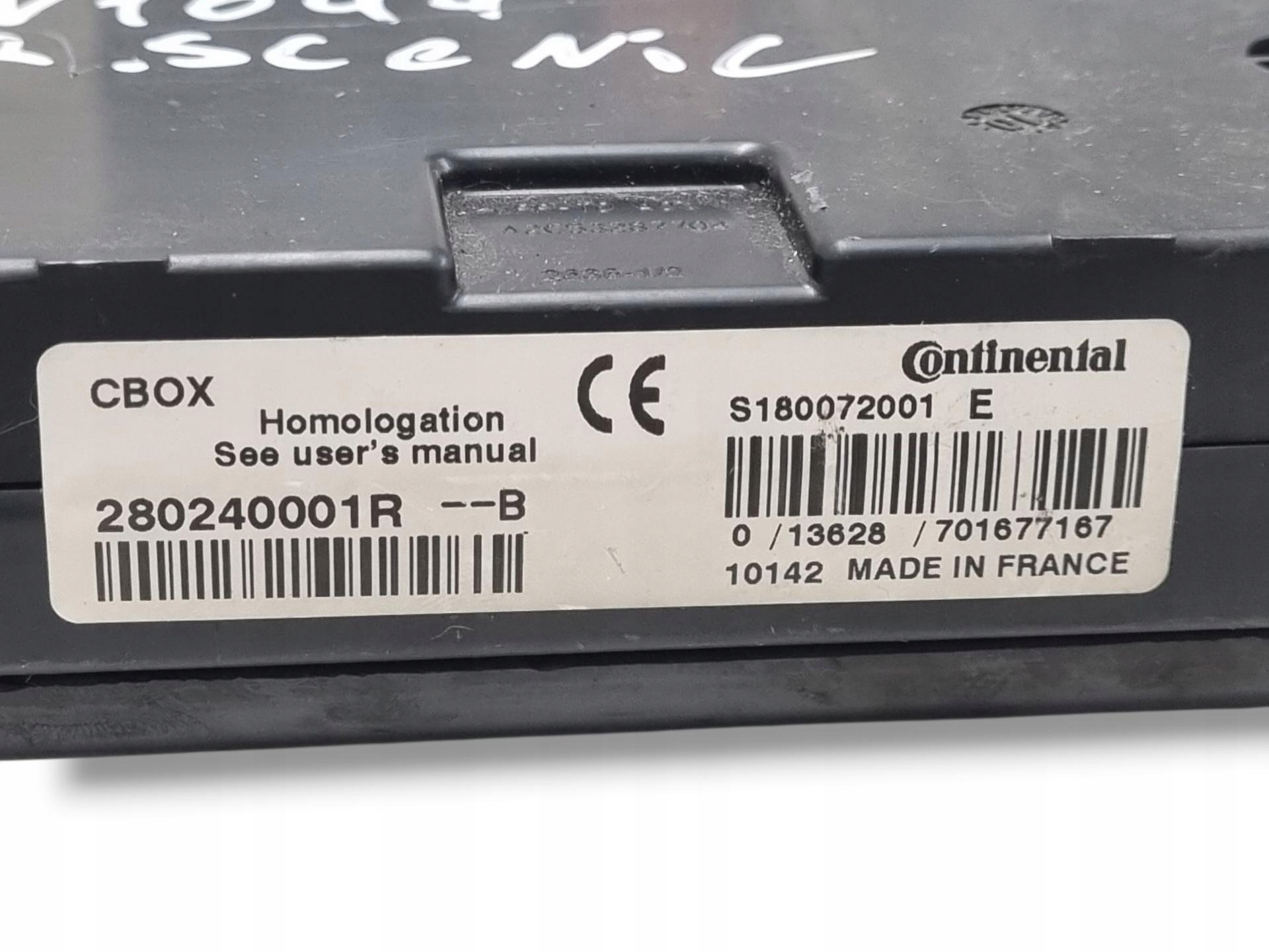 Module Navigation Renault Scenic 3 2010 280240001R