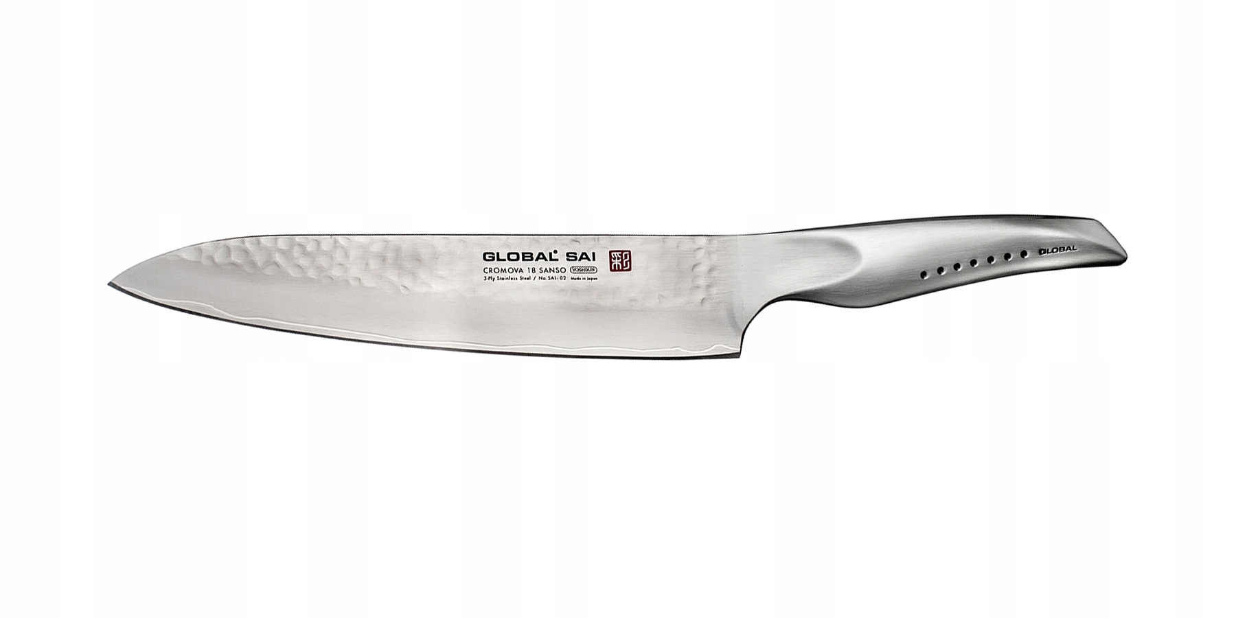 Japonský kuchynský nôž na porciovanie 210 Global SAI-02