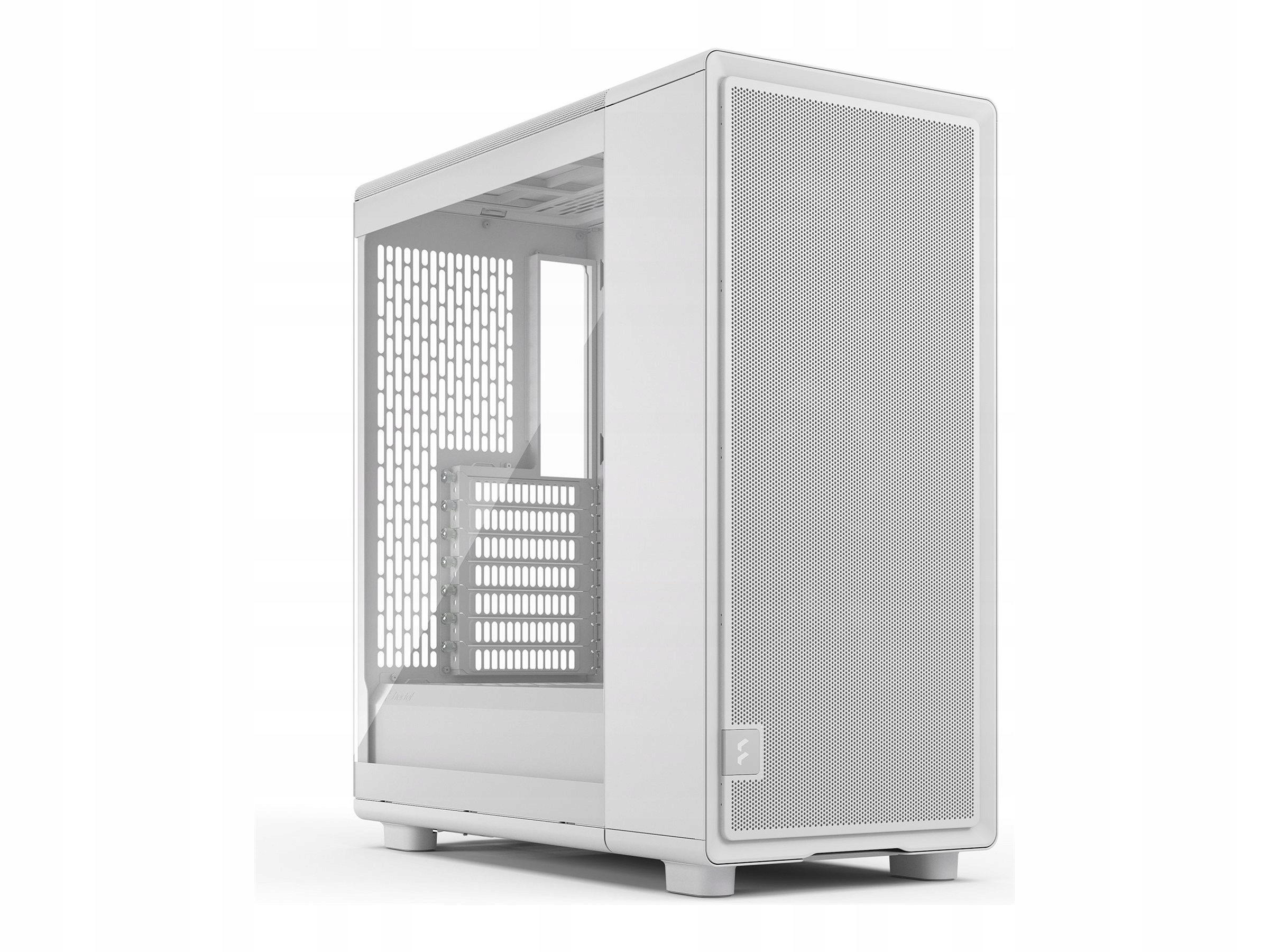 Počítačová Skříň Fractal Design Epoch v bílé barvě s průhledným tintem, Atx,
