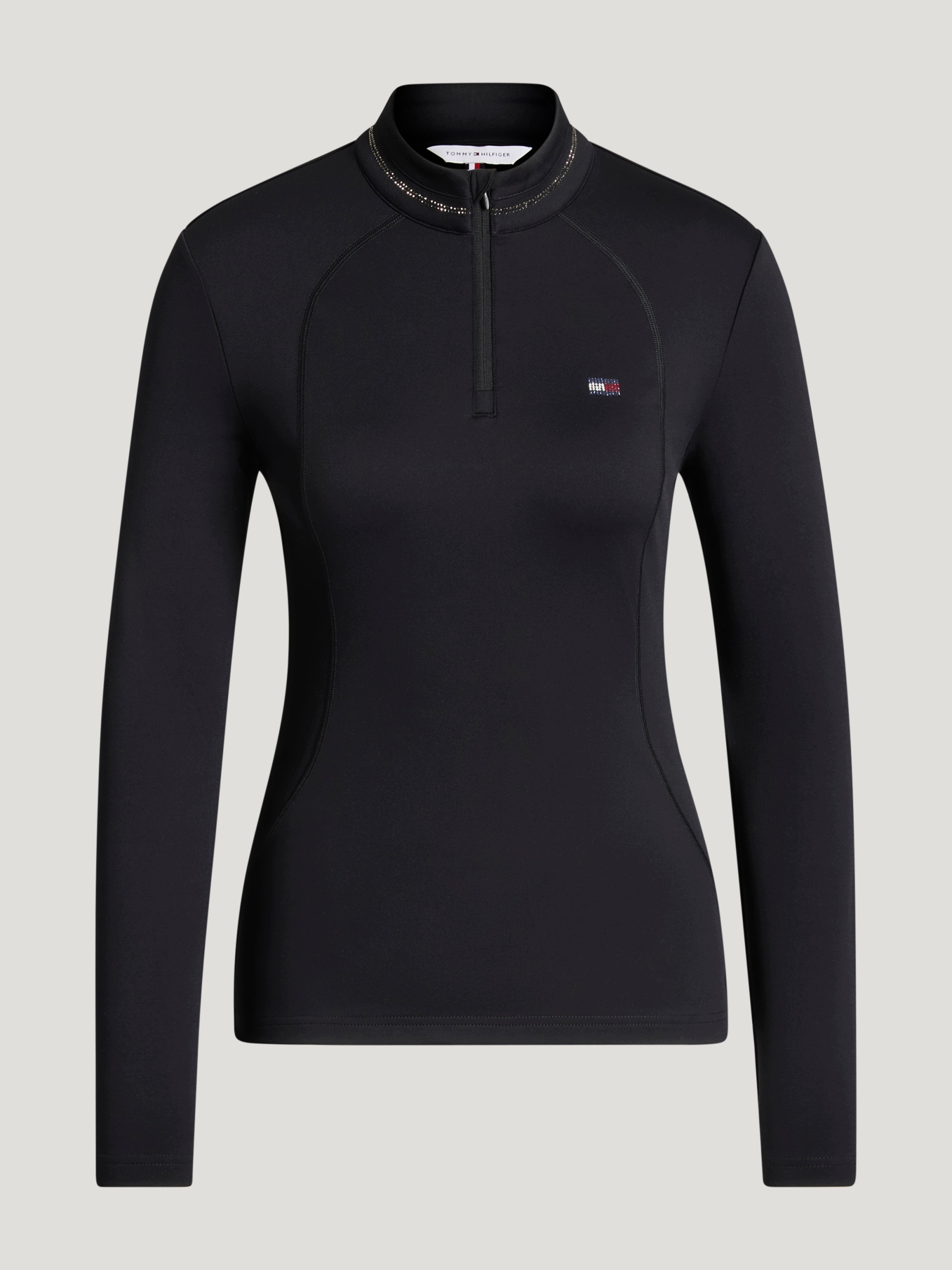 Tommy Hilfiger Equestrian dámská tréninková mikina Cady Black Xs