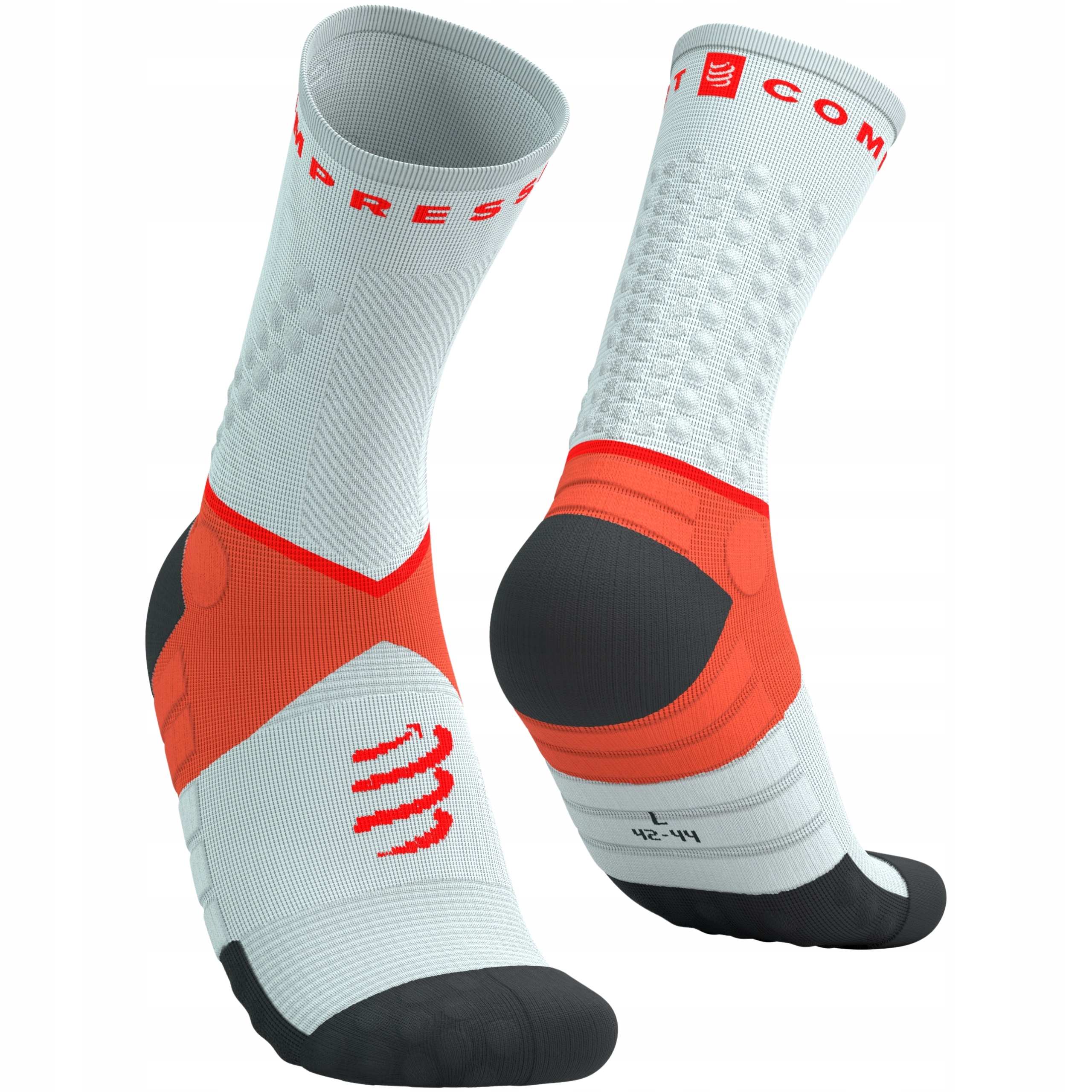 Skarpety Kompresyjne Biegowe T4 Compressport Ultra Trail High Socks V2.0
