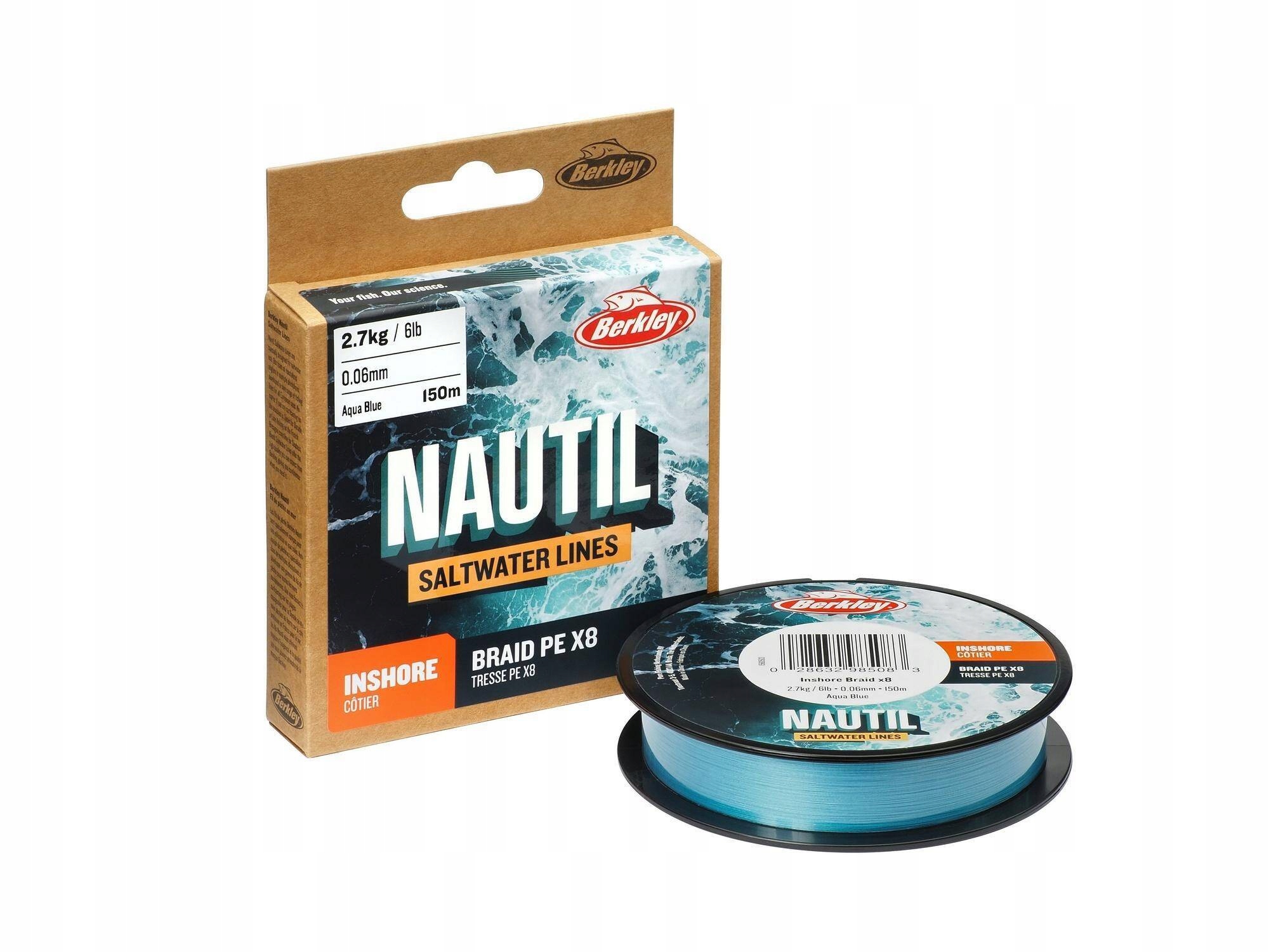 Plecionka Berkley Nautil Inshore 0,20mm/300m