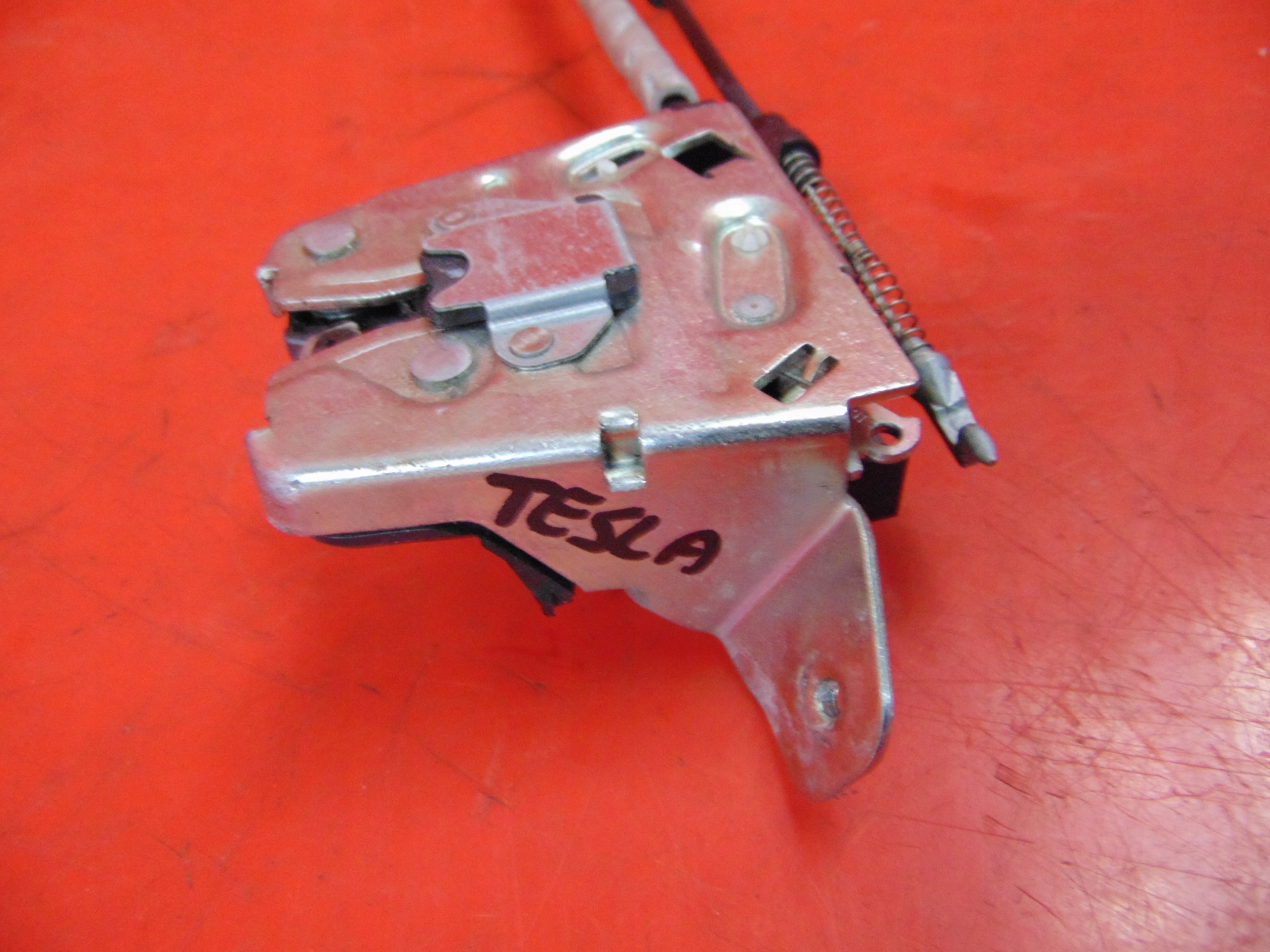 TESLA X S lock damper bonnet boot rear part A2127400335