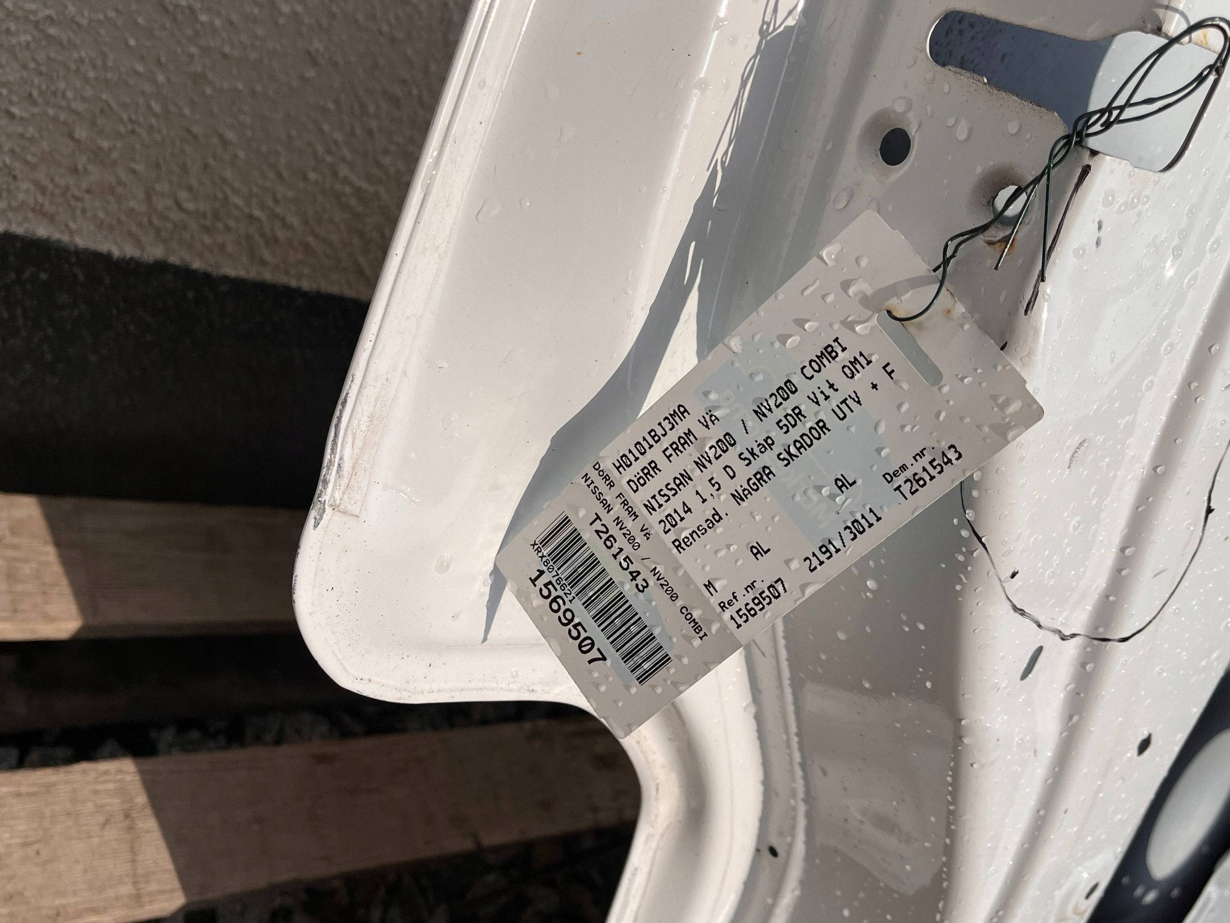 door front left side NISSAN NV200 H0101BJ3MA @M