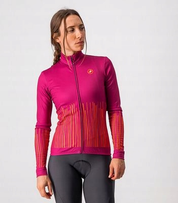 Dámský cyklistický Mikina Castelli Sorpressa Jersey Fz rS