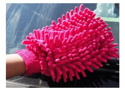 RĘKAWICA DWUSTRONNA DO MYCIA POLEROWANIA SAMOCHODU AUTA UNIWERSALNA 2w1 Producent Inny