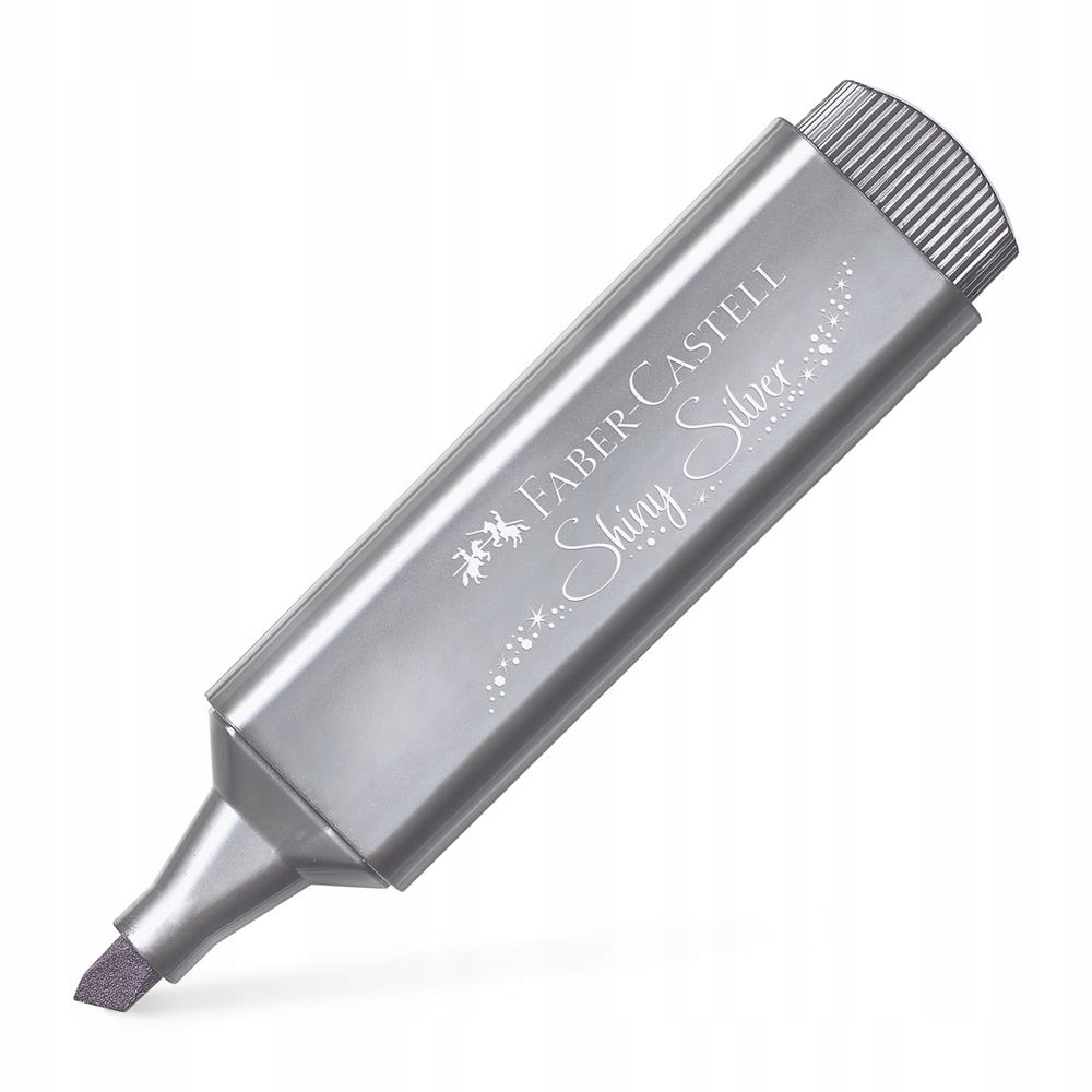 

Zakreślacz metaliczny mazak Srebrny Faber-castell