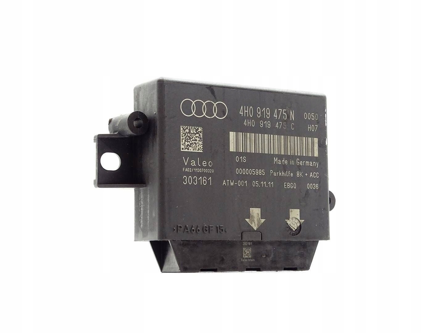 modulo computer Centralina parcheggio PDC AUDI A6 C7 A7 4G 4H0919475N