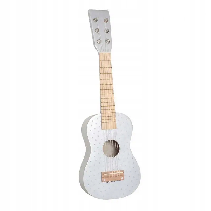 

Drewniana gitara srebrna Jabadabado
