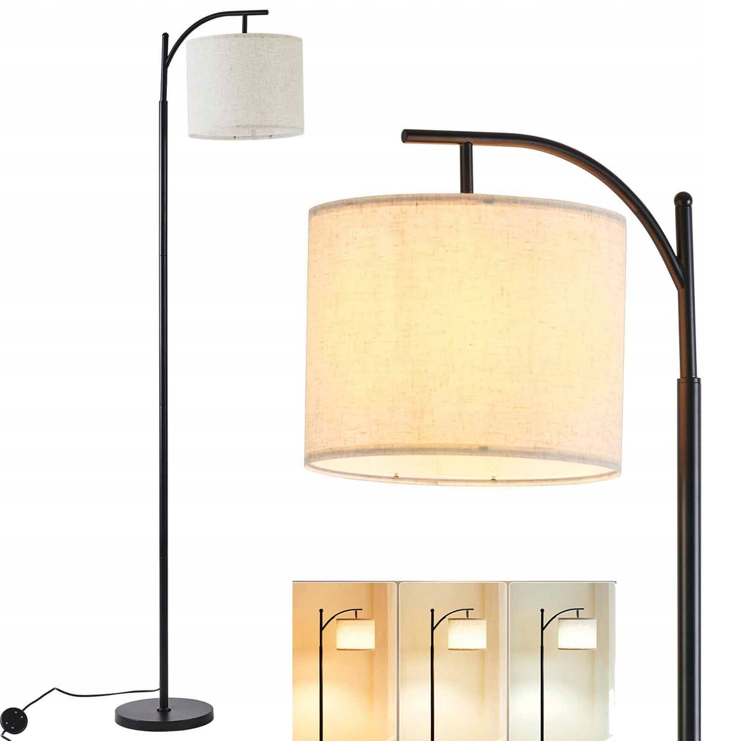 Stojací Led stojací lampa 12W Noční lampa na čtení žárovka E27