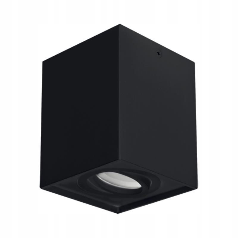 

Oprawa natynkowa kwadrat Tuba Hary D GU10 czarna