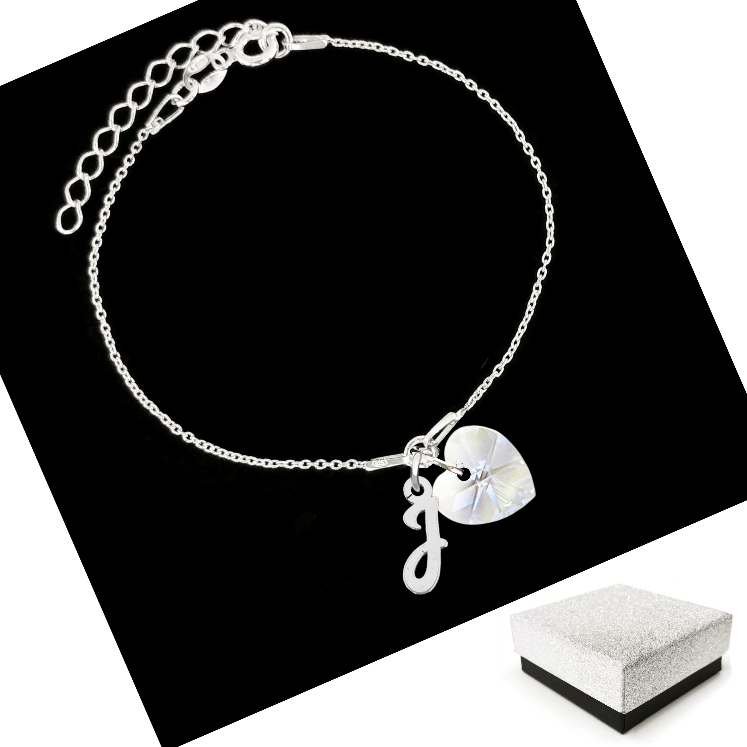 Bransoletka dla Dziecka Literka Litera Srebro 925