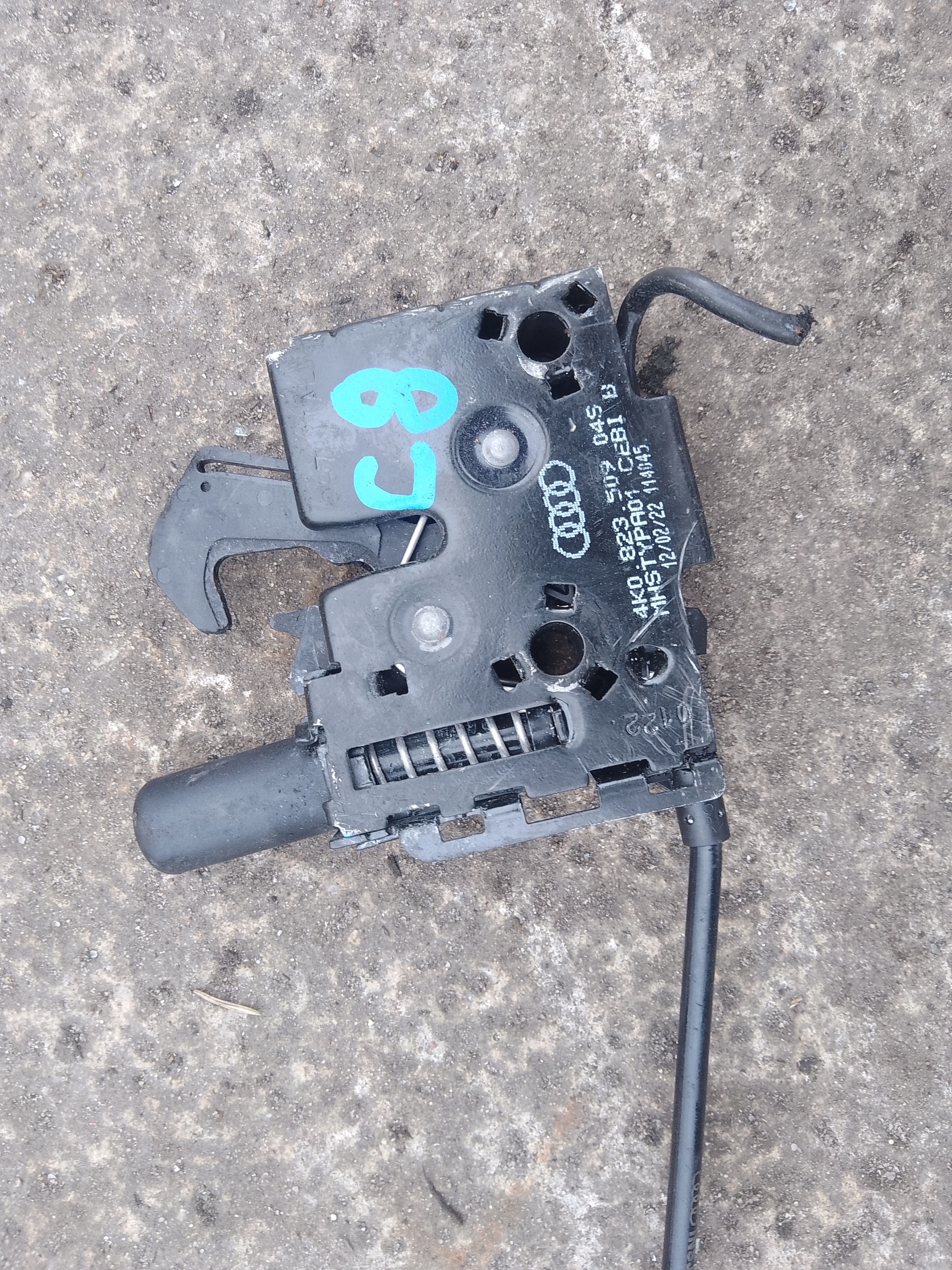 bonnet latch lock VW AUDI SEAT 4K0823509