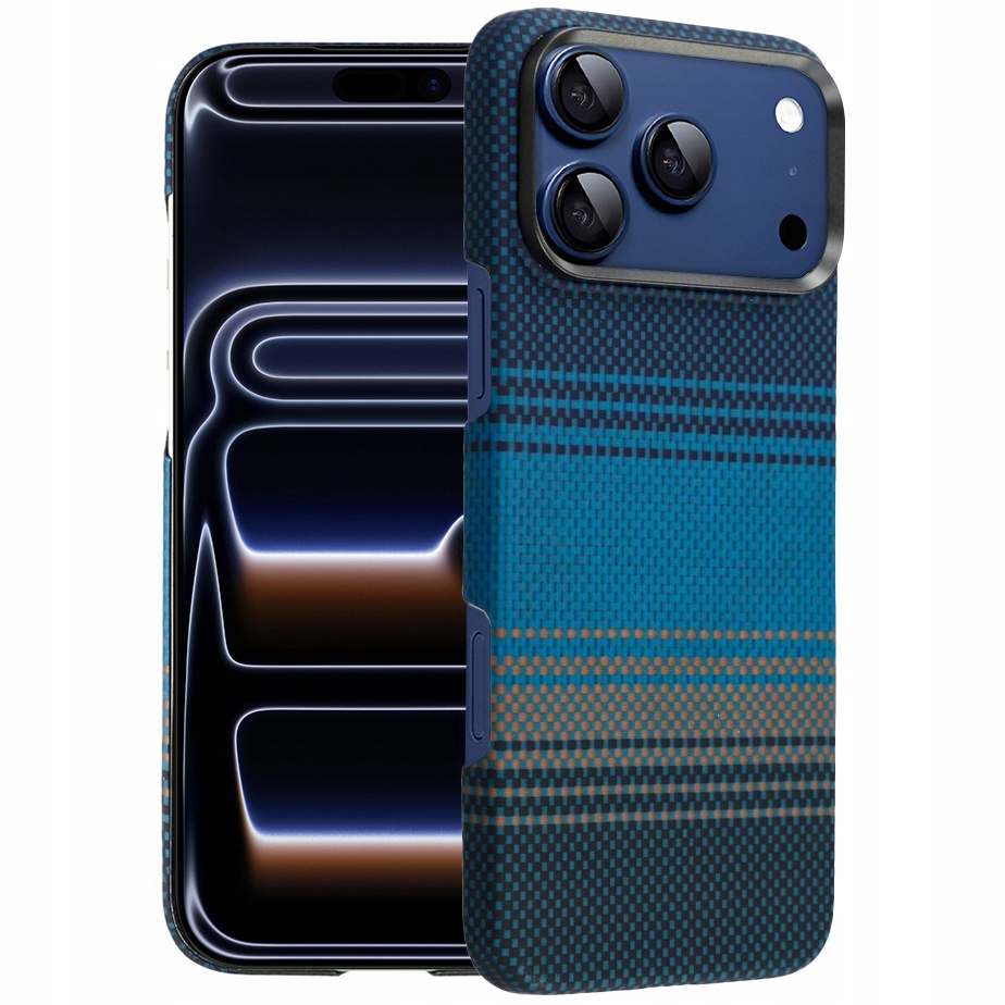 Pouzdro Pro Iphone 17 Pro Magsafe Aramid Fiber Case Magnetické Odolné