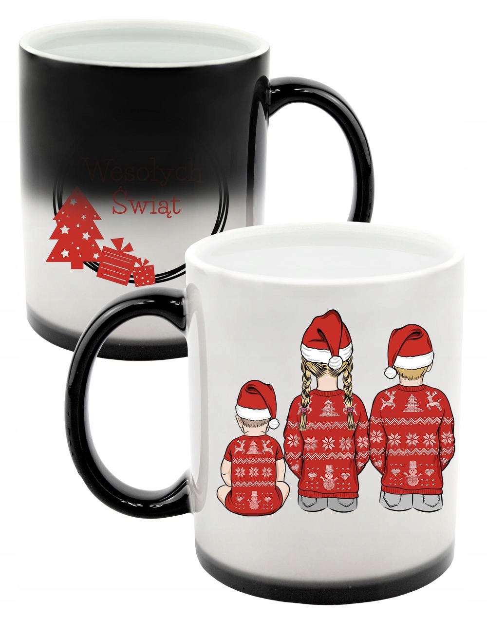 

Magiczny Foto Kubek Świąteczny Mikołajki