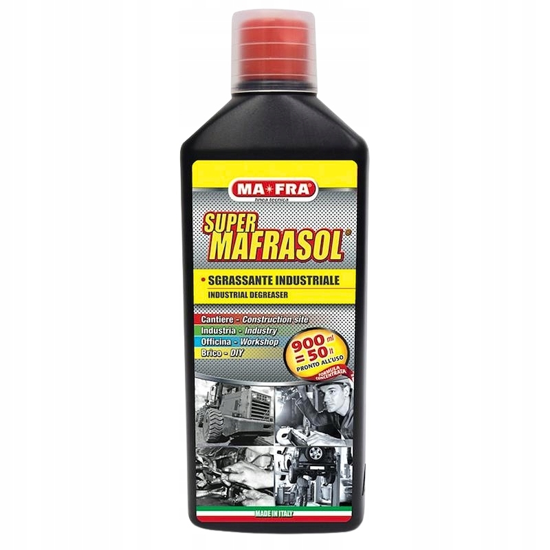 Odtłuszczacz przemysłowy Supermafrasol 900 ml Mafra
