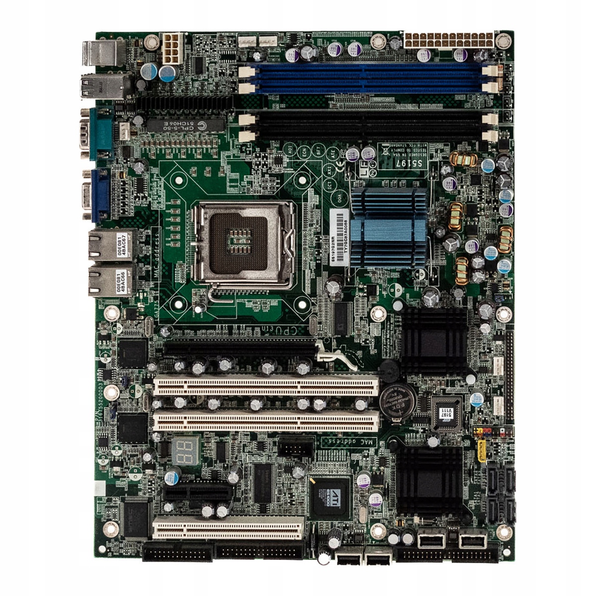 Tyan S5197 S5197G2NR Pätica LGA775 DDR2 PCIe Pci-x Pci Atx