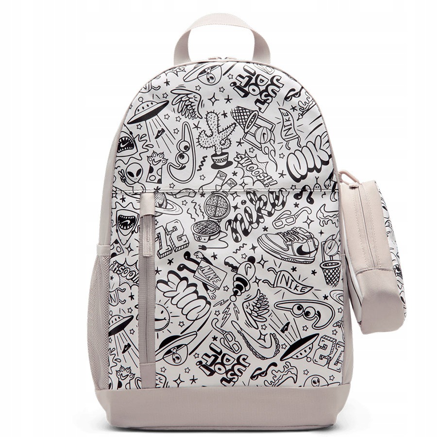 Plecak Nike Elemental Youth graphics IM2515-211 20 L beżowy
