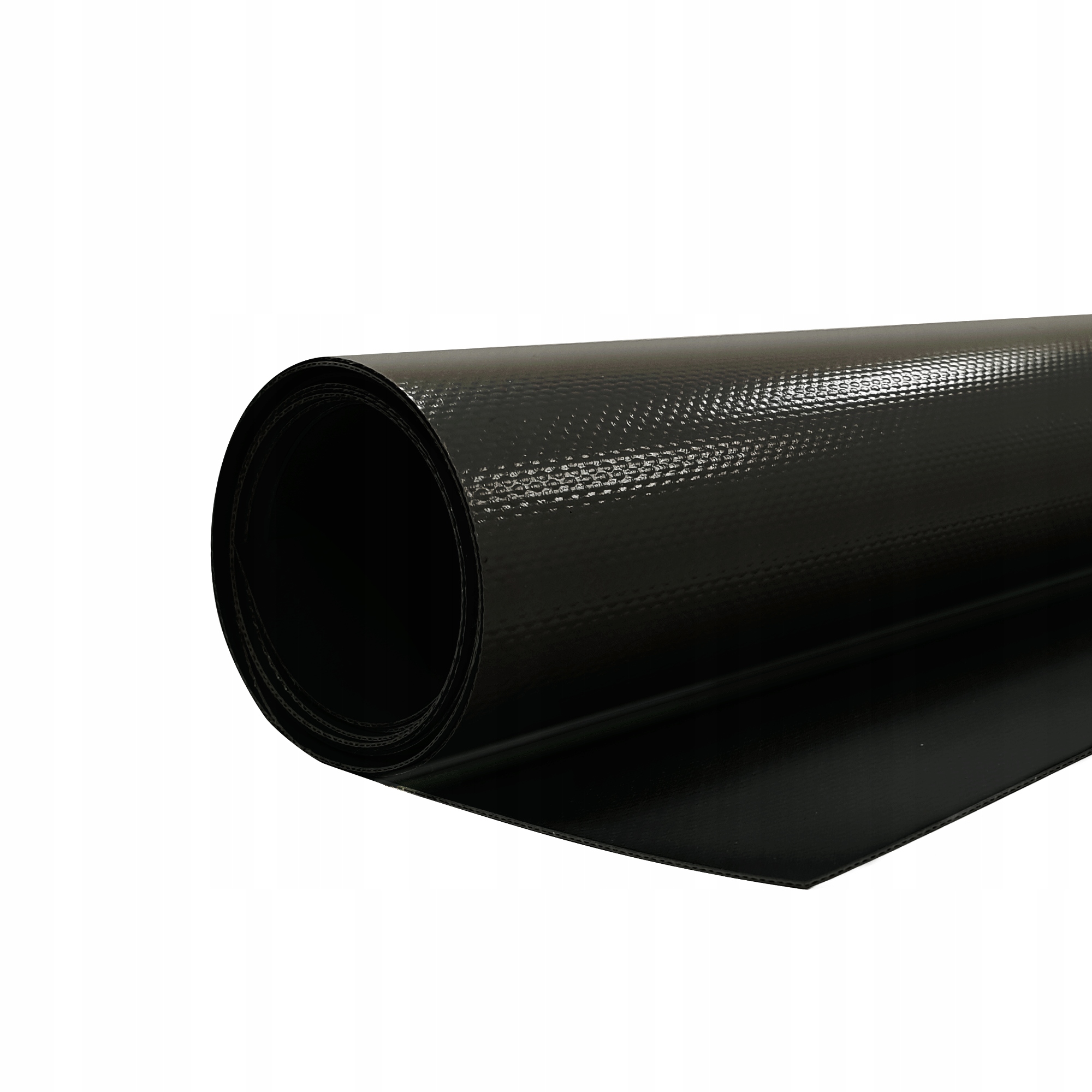 PLANDEKA GRUBA 630g 1mb szer. 2,75m Czarna RAL 9005