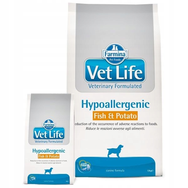 Levně Farmina Vet Life Hypoallergenic Fish & Potato Canine – suché krmivo pro psy