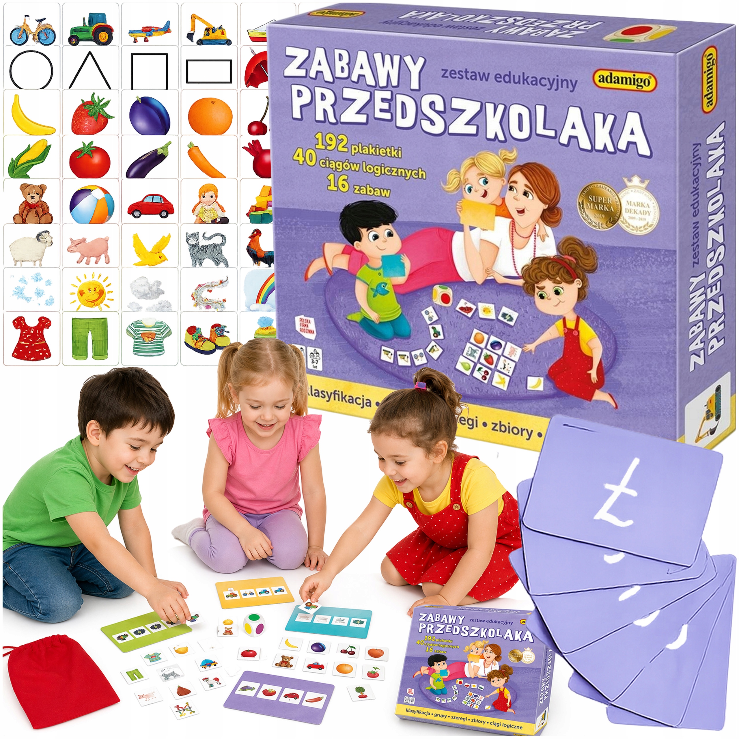 Zabawy Przedszkolaka Gra Edukacyjna Gry Logiczne Dla Dzieci Przedszkolaków