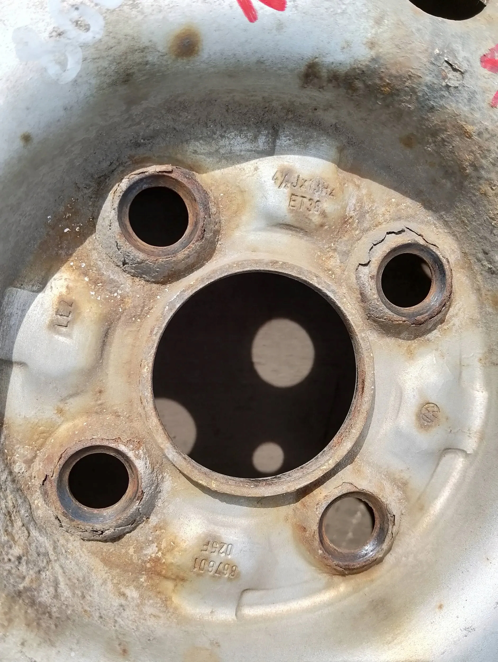 disk stalowa Volkswagen Polo 13" 4x100 Et38