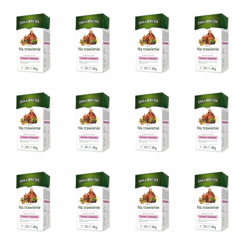 Mnichovy byliny na trávení 20tb/40g X12