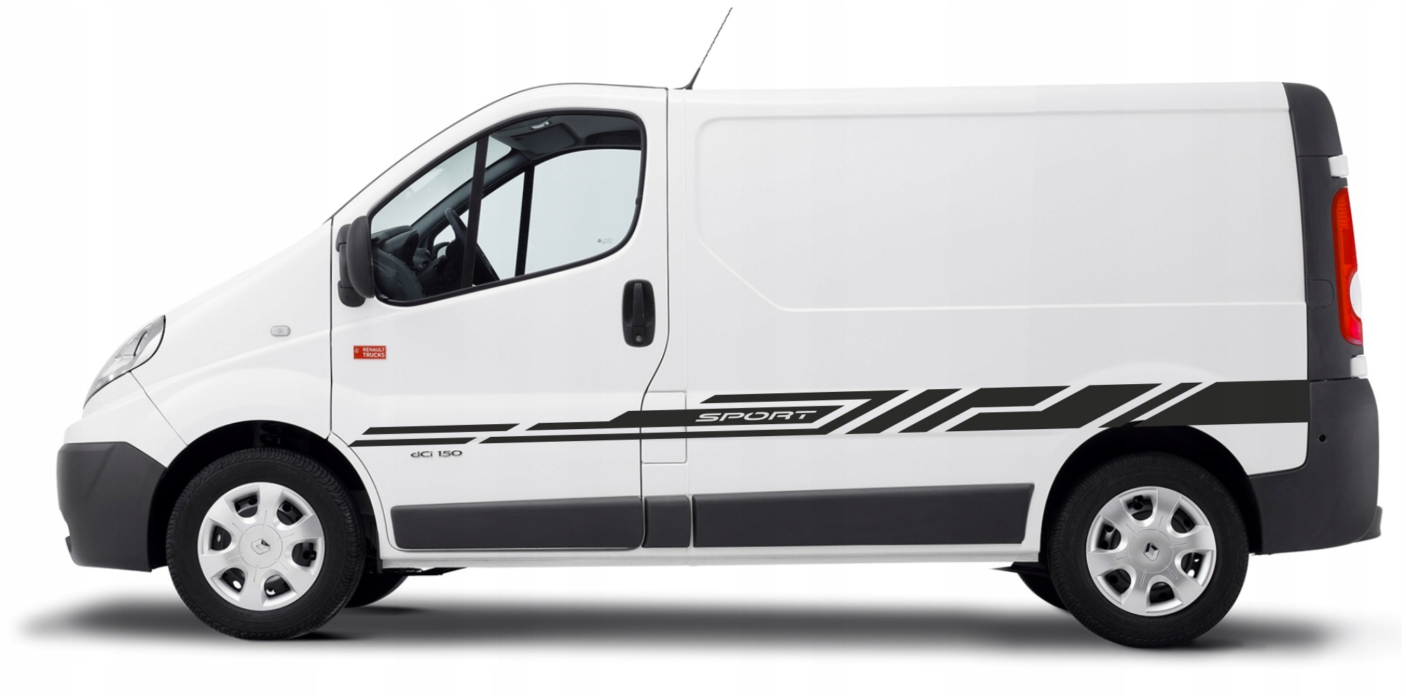Samolepky na Renault Trafic Opel Vivaro L1 New Line Sport 1 barva