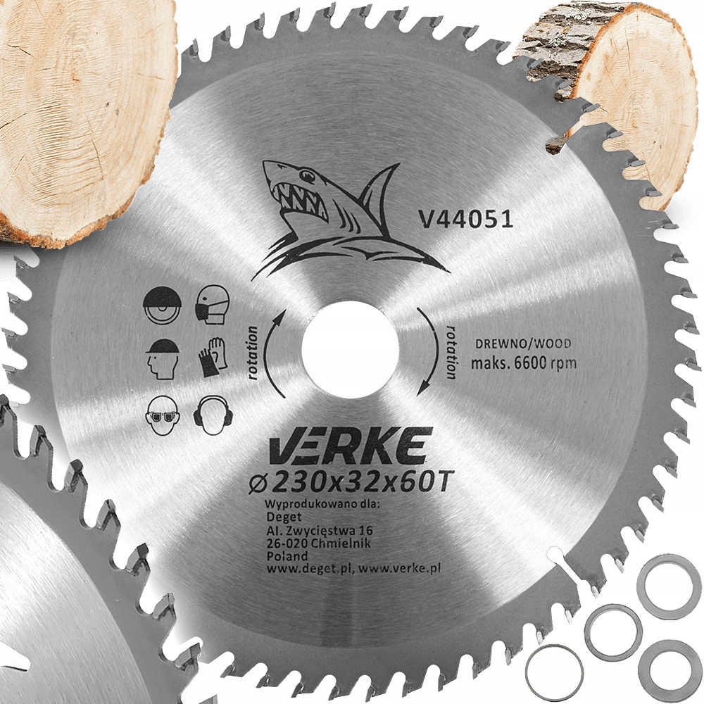 

Tarcza Piła Widiowa Do Drewna 230 x 32mm 60T Widia