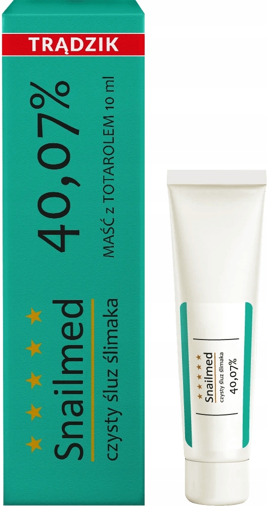 Snailmed Maść Na Trądzik Blizny Przebarwienia Śluz Ślimaka Totarol 10ml