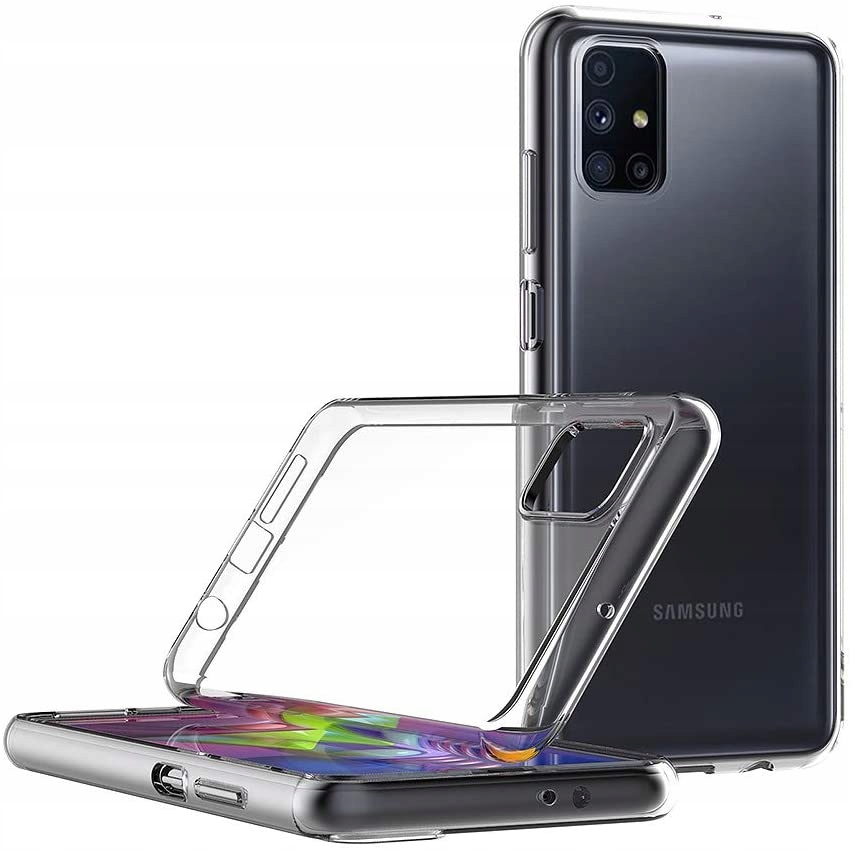 

Etui do Samsung Galaxy M51 Przezroczyste+szkło