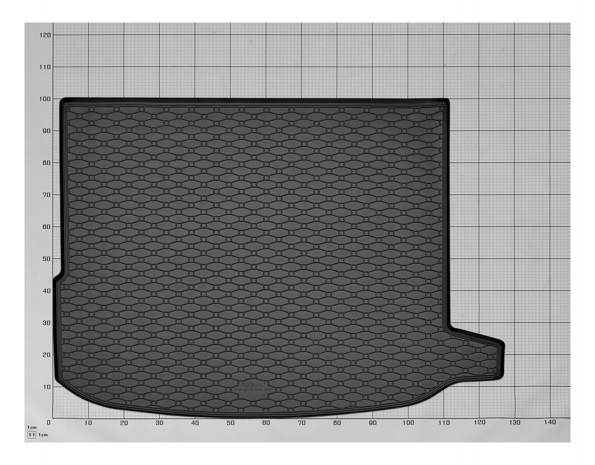 Dywaniki i mata do bagażnika do Mercedes GLC Coupe 2015-2022 Producent Rigum