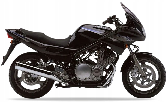 Samolepky Juula Pro Yamaha Xj 900 S Diversion 1995-1996 Černé 2