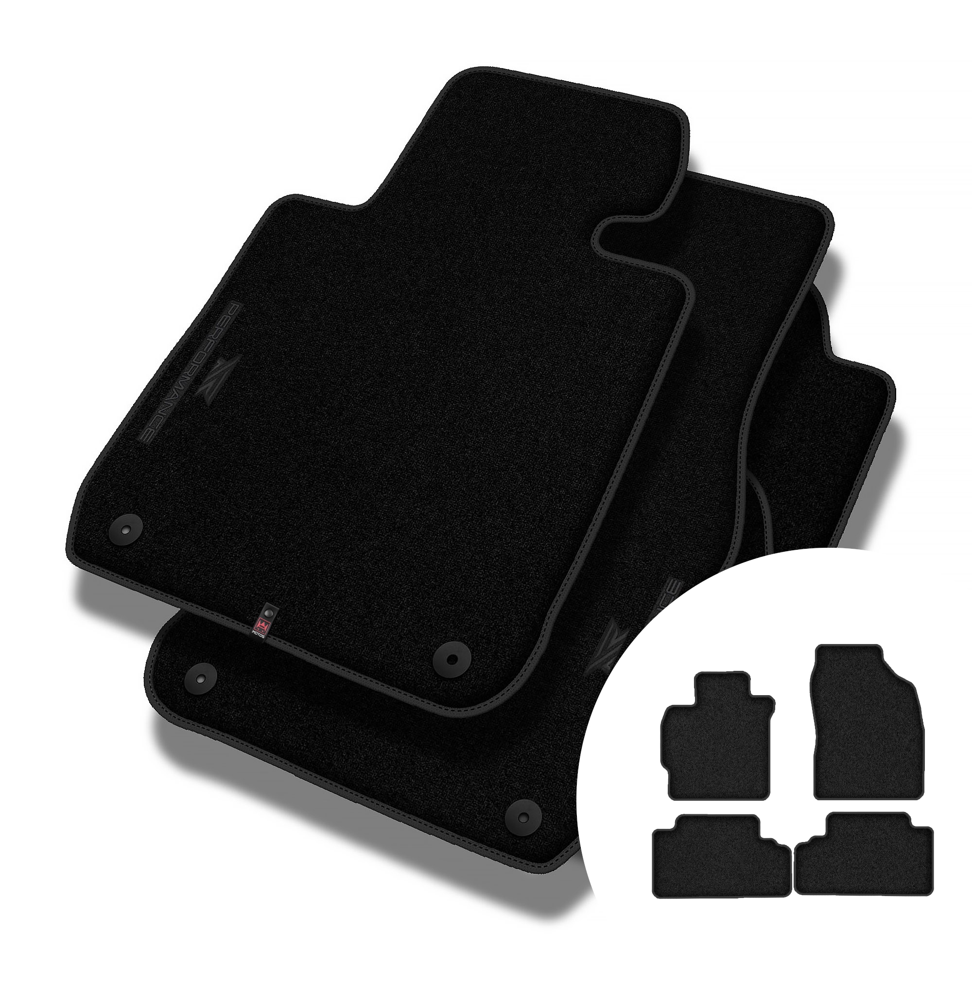 Velúrové koberčeky Performance Premium pre Toyota Corolla X 2006-2013