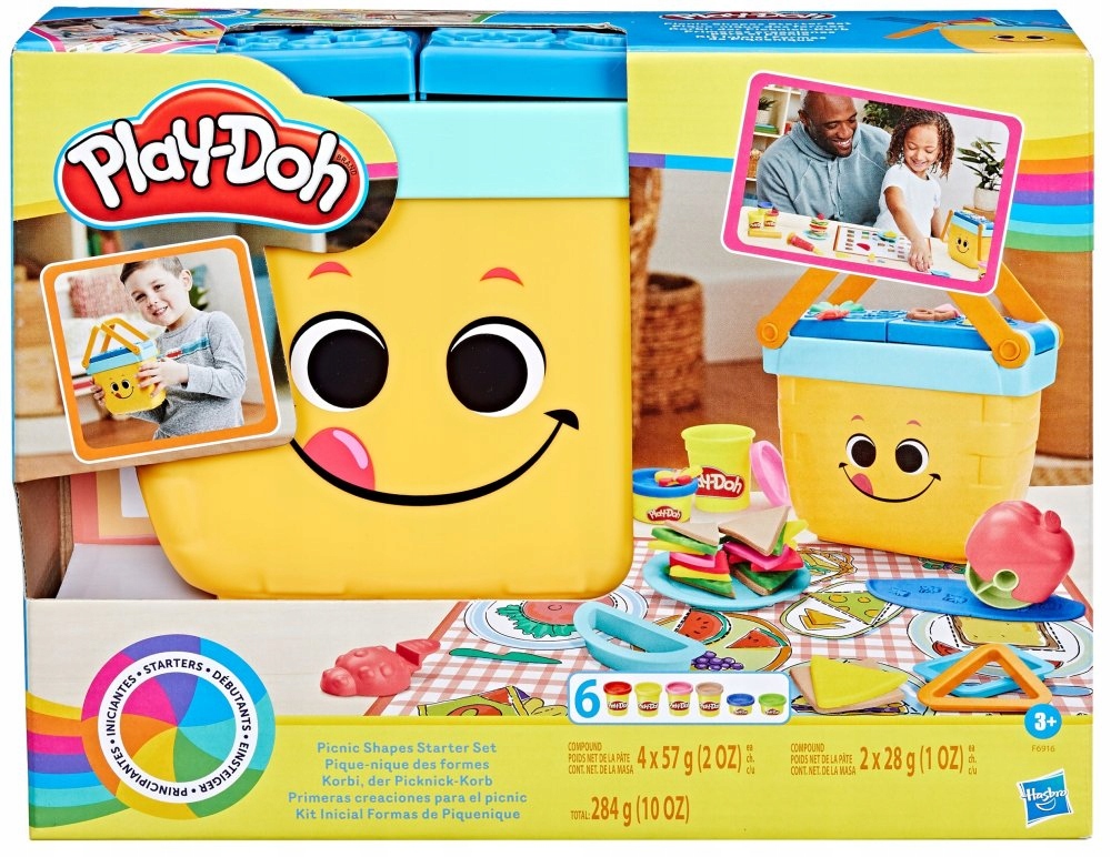 

Play-doh Ciastolina Zestaw Piknikowe kształty