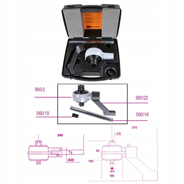 BETA DŹWIGNIA OPOROWA DO WZMACNIACZA MOMENTU