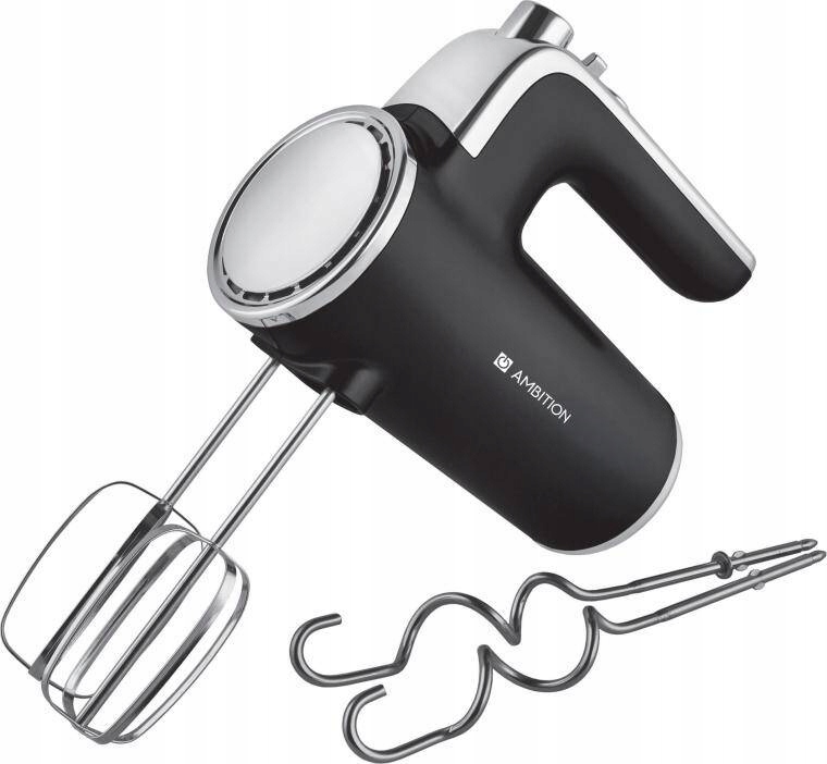 Ambition Magnat Mikser Ręczny Elektryczny 400W Ubijanie Wyrabianie Czarny
