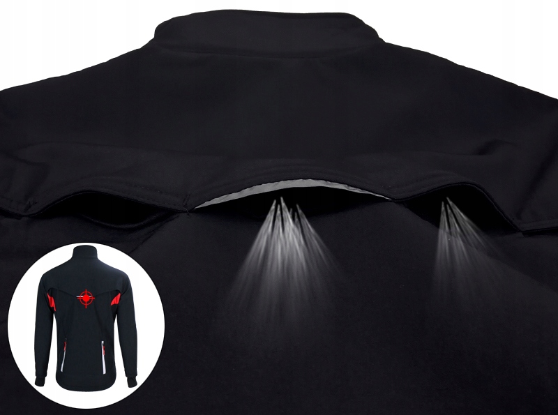 Ciepła Kurtka Na Rower Zimowa X-Tiger Termoaktywna Nie Krępuje Ruchów XL Model KURTKA SOFTSHELL MĘSKA NA ROWER DOBRZE OCIEPLONA