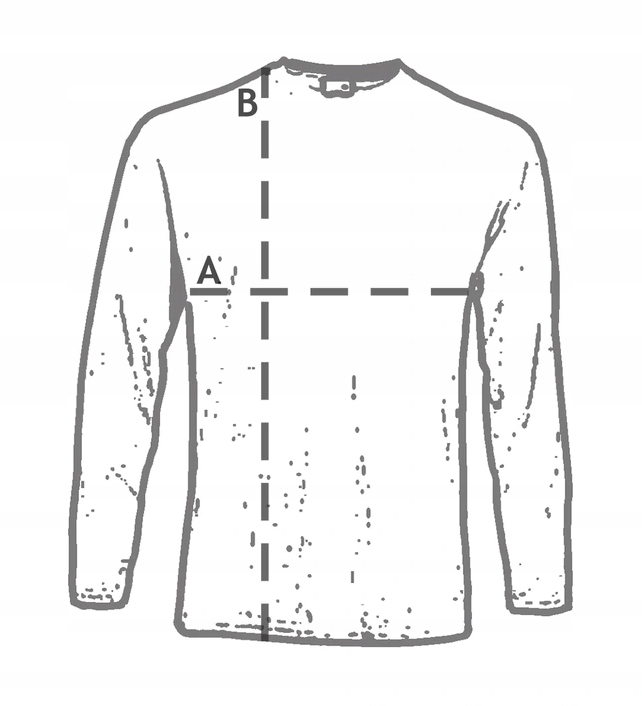 KOSZULKA Z DŁUGIM RĘKAWEM BASEBALL -Fruit- wm XL Kolekcja Valueweight