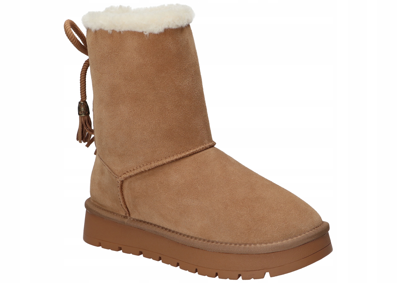 American CY180 Zateplené Kotníkové Boty Sněhule Dámské Zimní Kožené Boty Ca 38