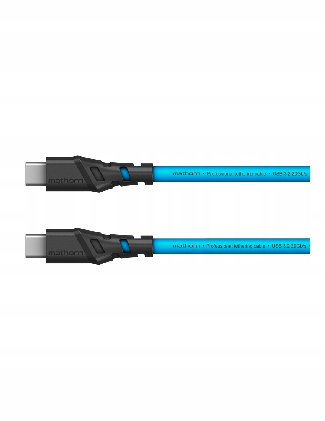Kabel tethering Mathorn MTC-210 2m 20Gbps 4K 60Hz PD100W USB C-C ArcticBlue EAN (GTIN) 5903175623638