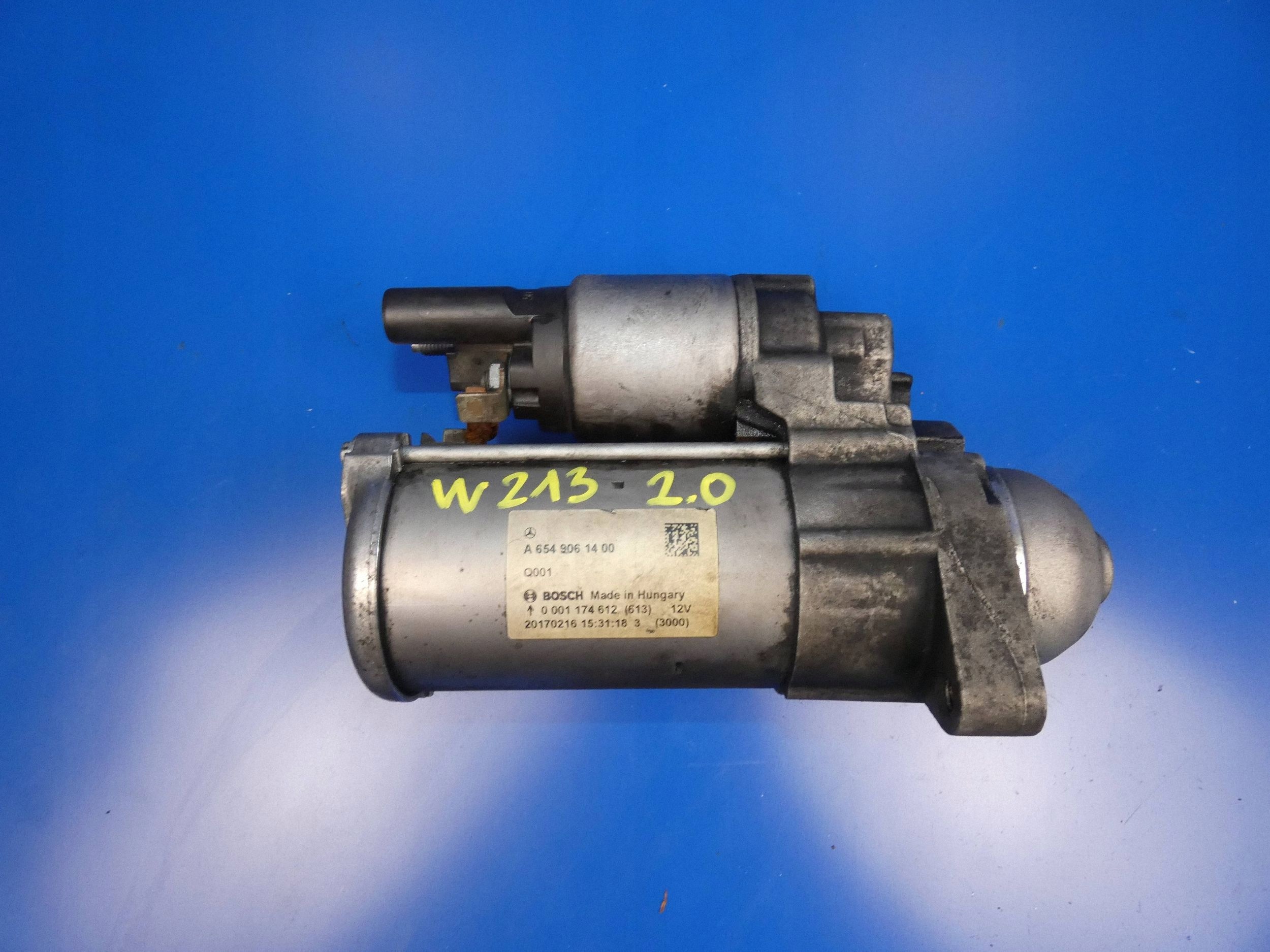 MERCEDES E KLASA W213 W205 W253 2.0 CDI 654 starter