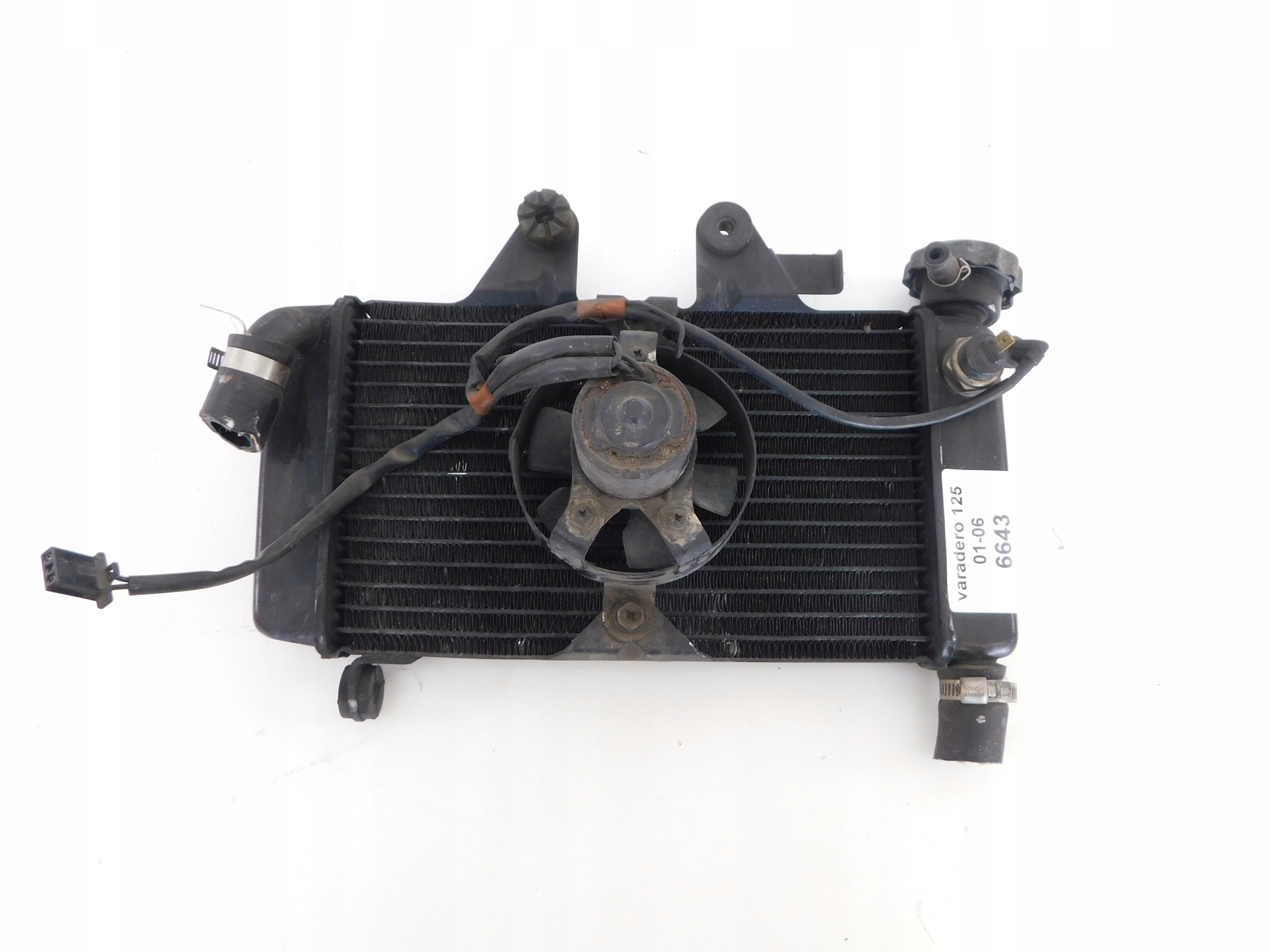 HONDA VARADERO 125 01-06 CHŁODNICA + WENTYLATOR