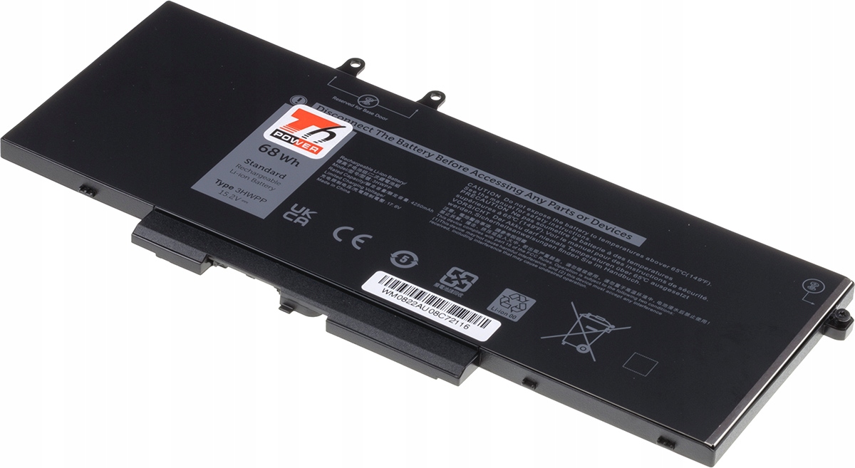 Batéria T6 Power Dell Latitude 5401, 5410, 5501, 5510, Precision 3550,
