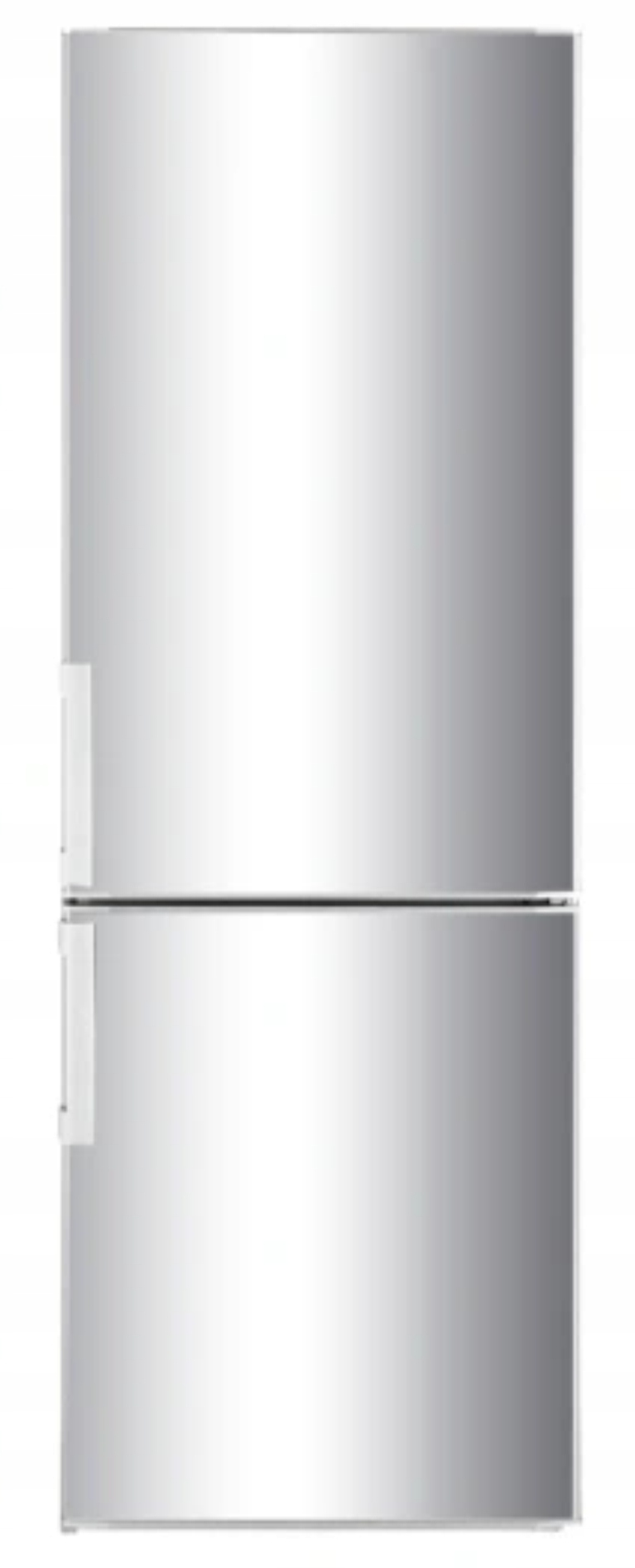 

Naklejka okleina na lodówkę Srebrny błysk 180cm