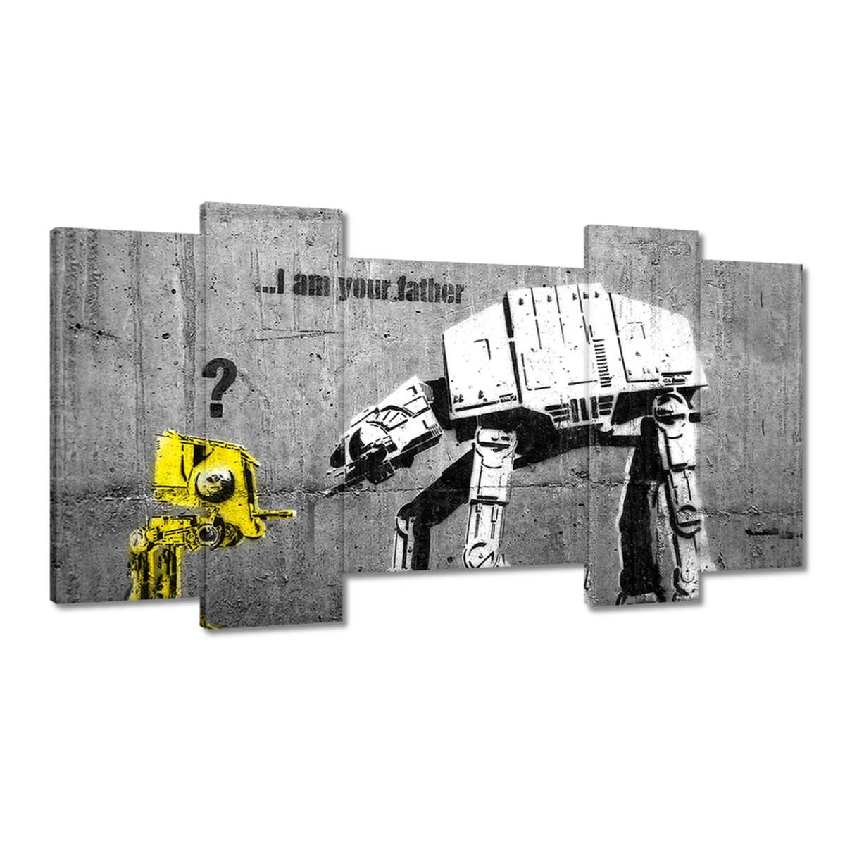 Obrazy 120x65 Banksy I am your father