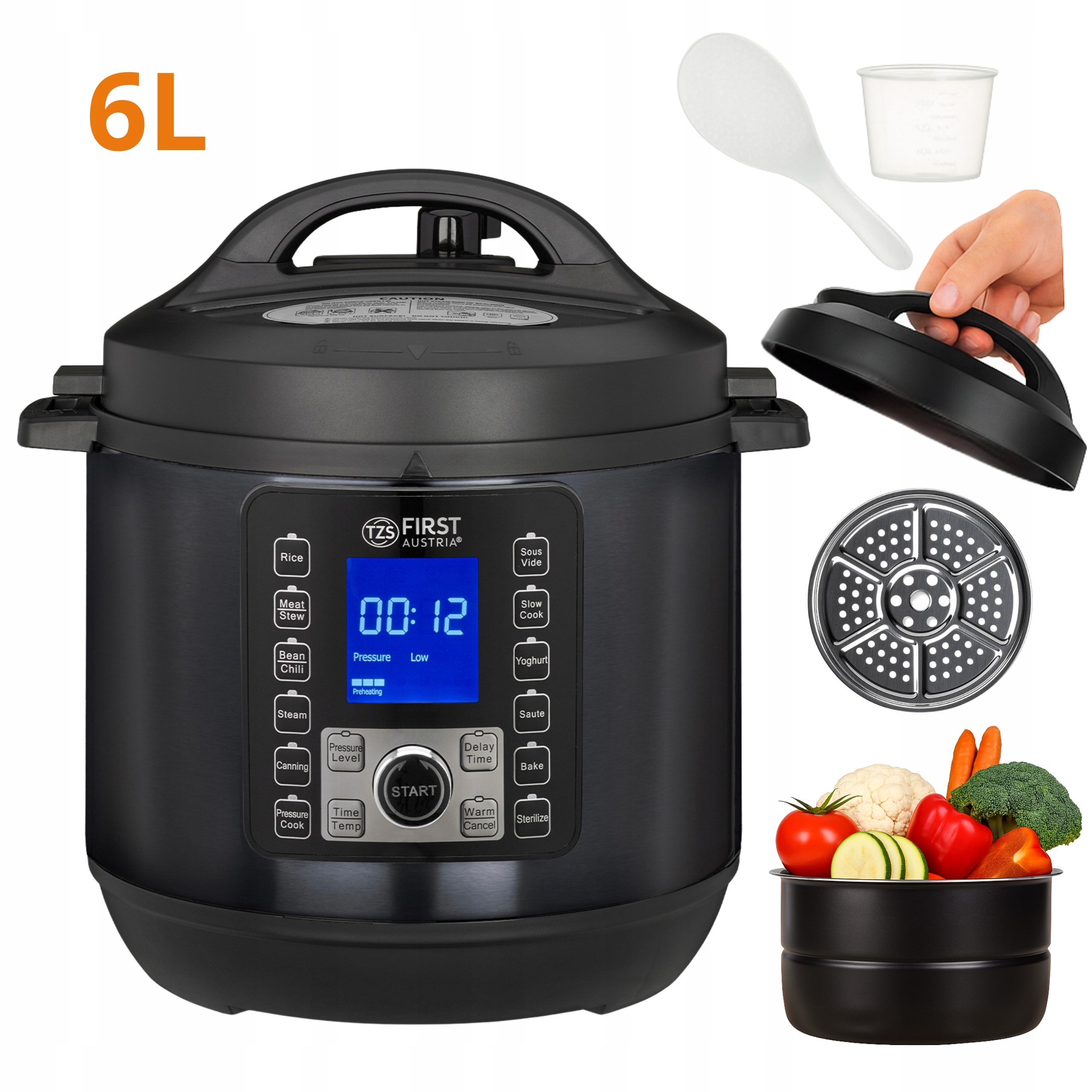 Rice Cooker Multicooker First Austria Multicookery I Garnki