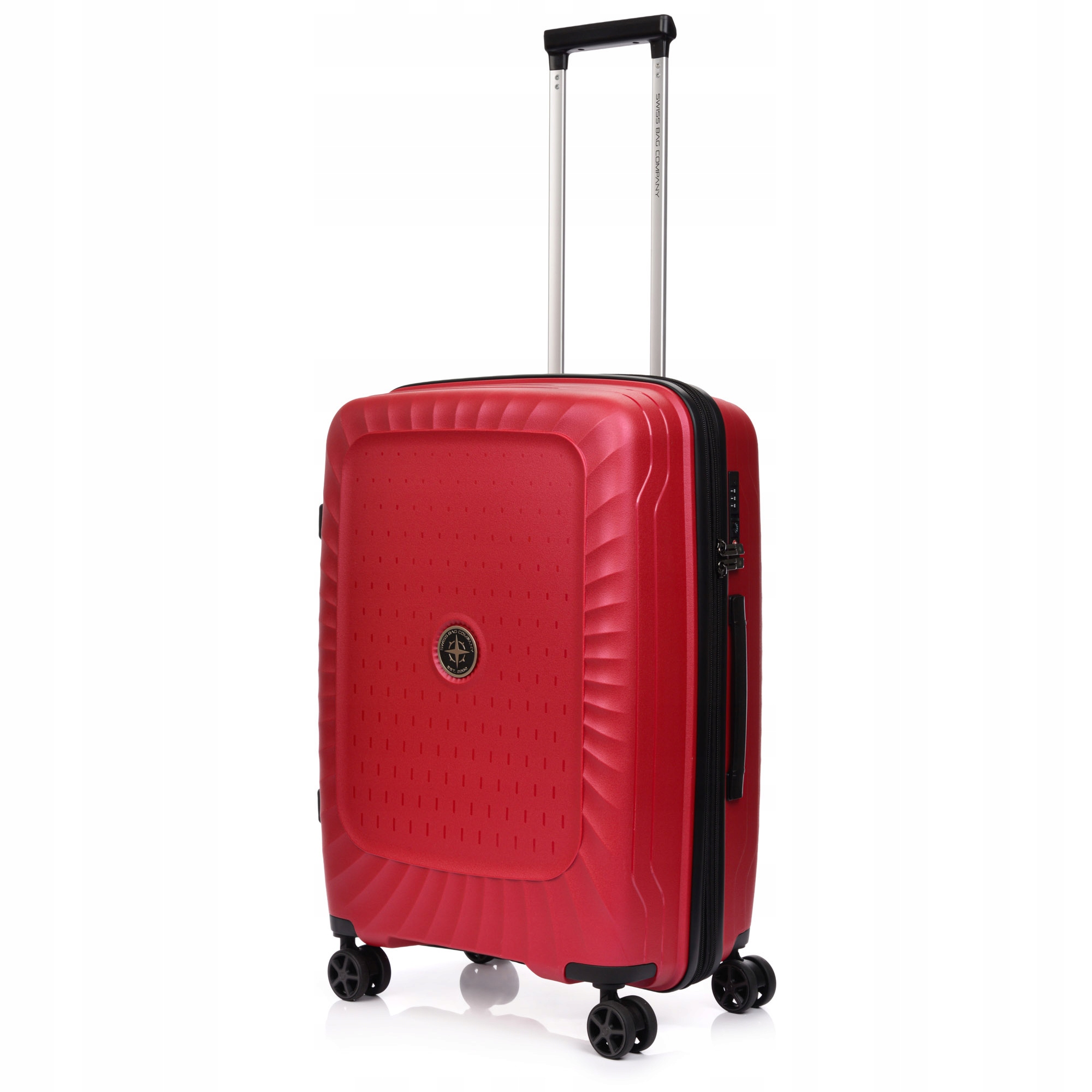 SwissBags Walizka twarda średnia polipropylen Ibiza 94 l